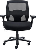 Ergonomic Mesh Office Chair with Lumbar Support - Comfortable Big