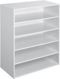 ClosetMaid 1565 Stackable 5-Shelf Organizer - Space-Saving Shoe