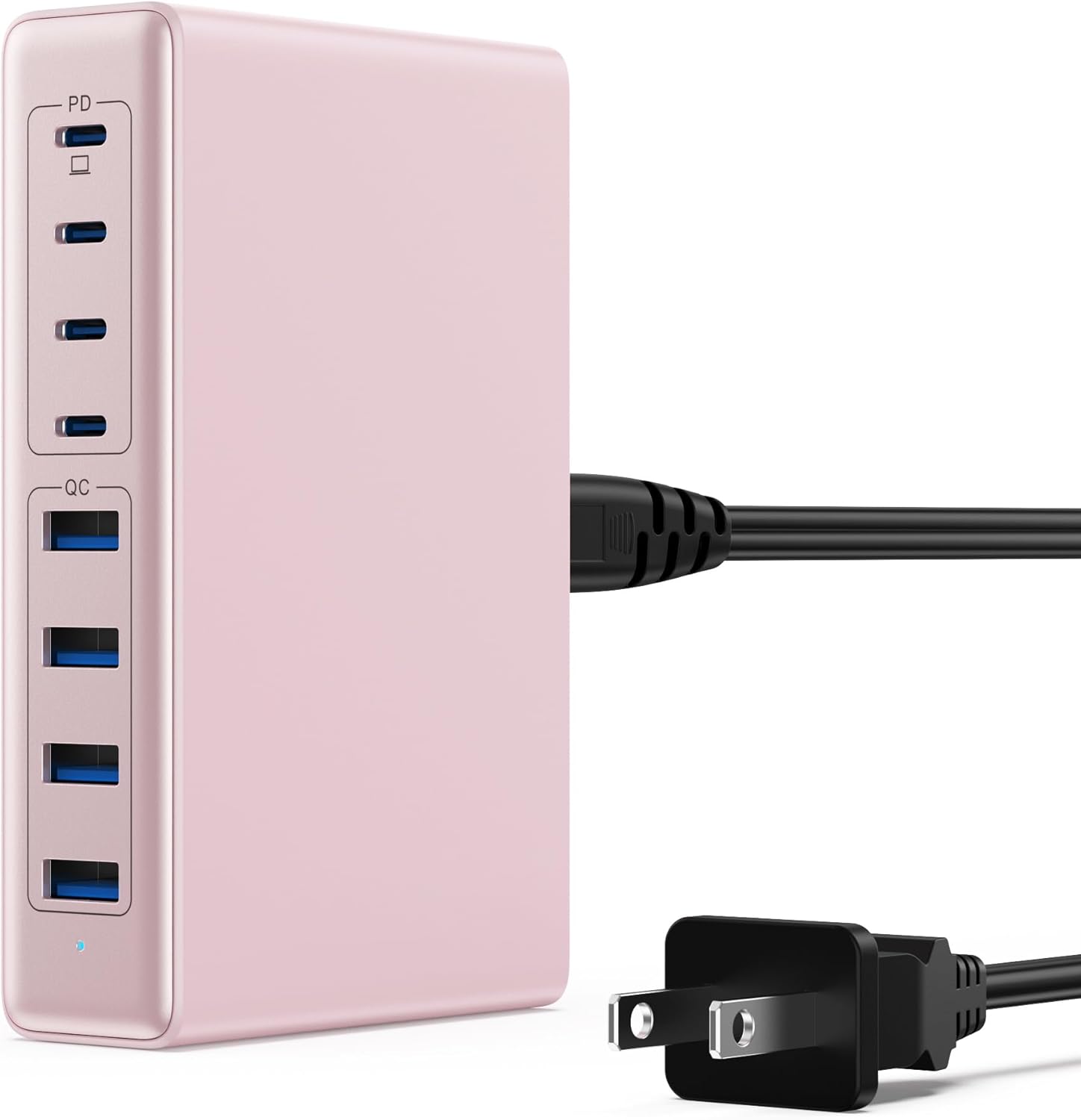 200W USB C Charger Block with 8 Ports for Fast Charging Hub