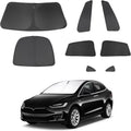 Windshield Sun Shade Custom Fit for 2016-2025 Tesla Model X - Full