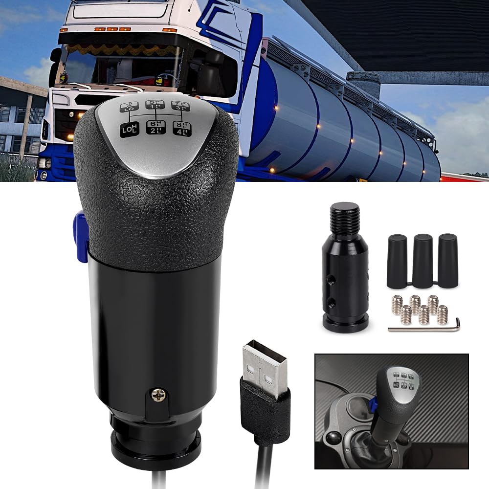 RASTP USB Truck Simulator Shifter for ATS & ETS2 Games