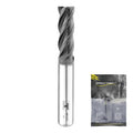 SPEED TIGER Micrograin Carbide Square End Mill 4 Flute - 1/2 in