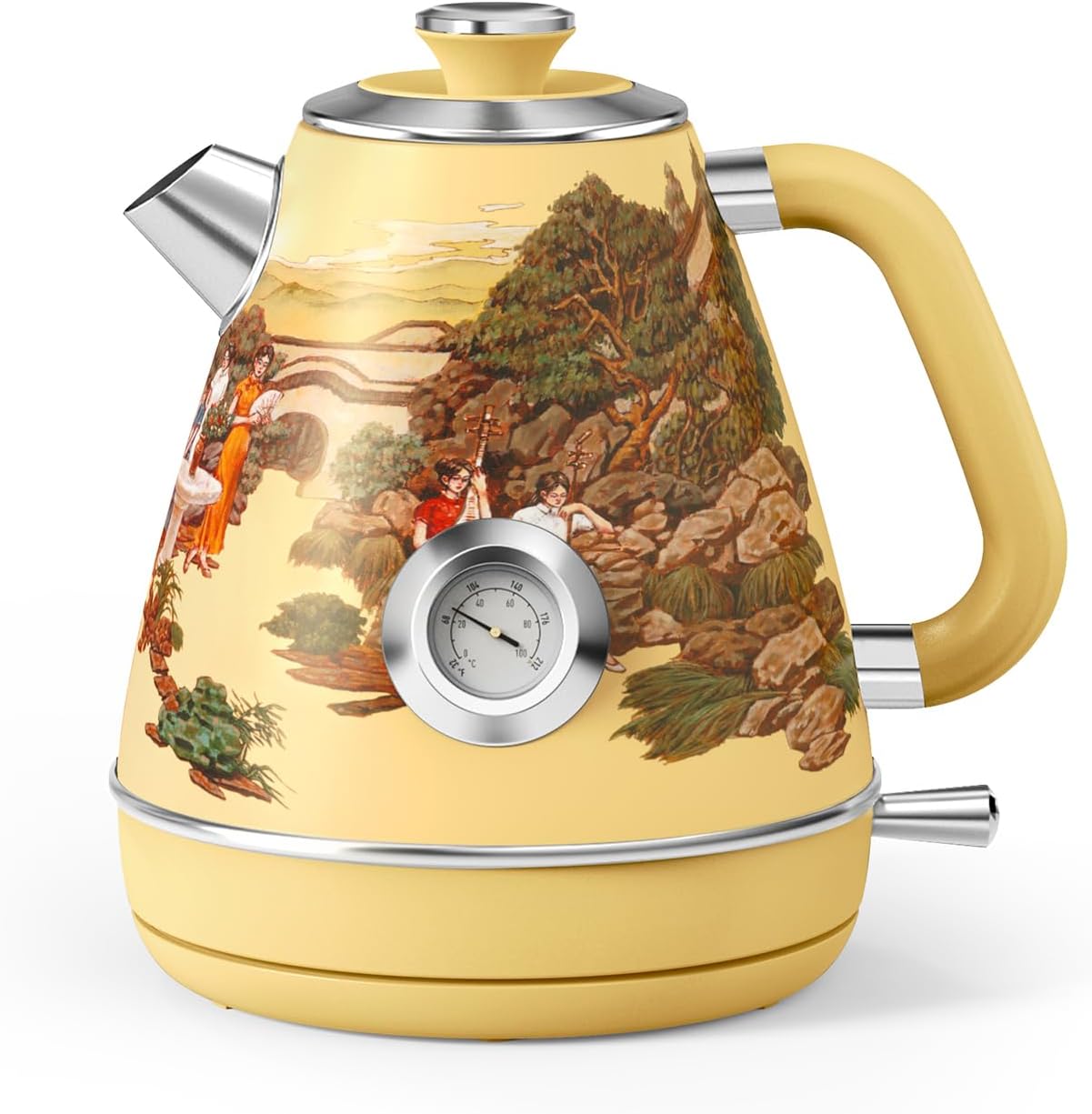 Hazel Quinn Retro Electric Kettle - Fast Boiling 1.7L Capacity