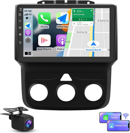 AWESAFE Android Car Radio for Dodge RAM 1500 2500 3500 Models