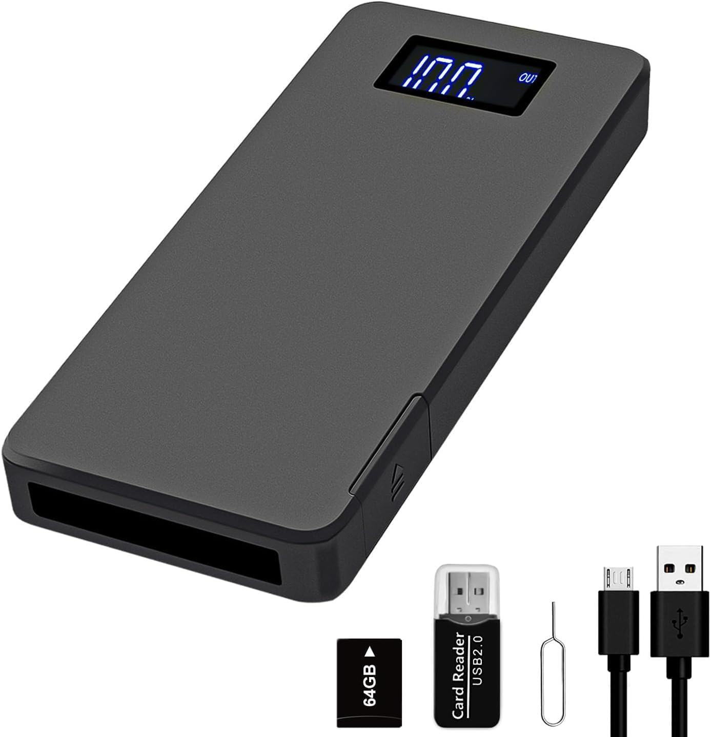 64GB Hidden Camera with Night Vision and Motion Detection Features