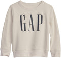 GAP Baby Boys' Logo Crewneck Sweatshirt - Cozy Everyday Essential