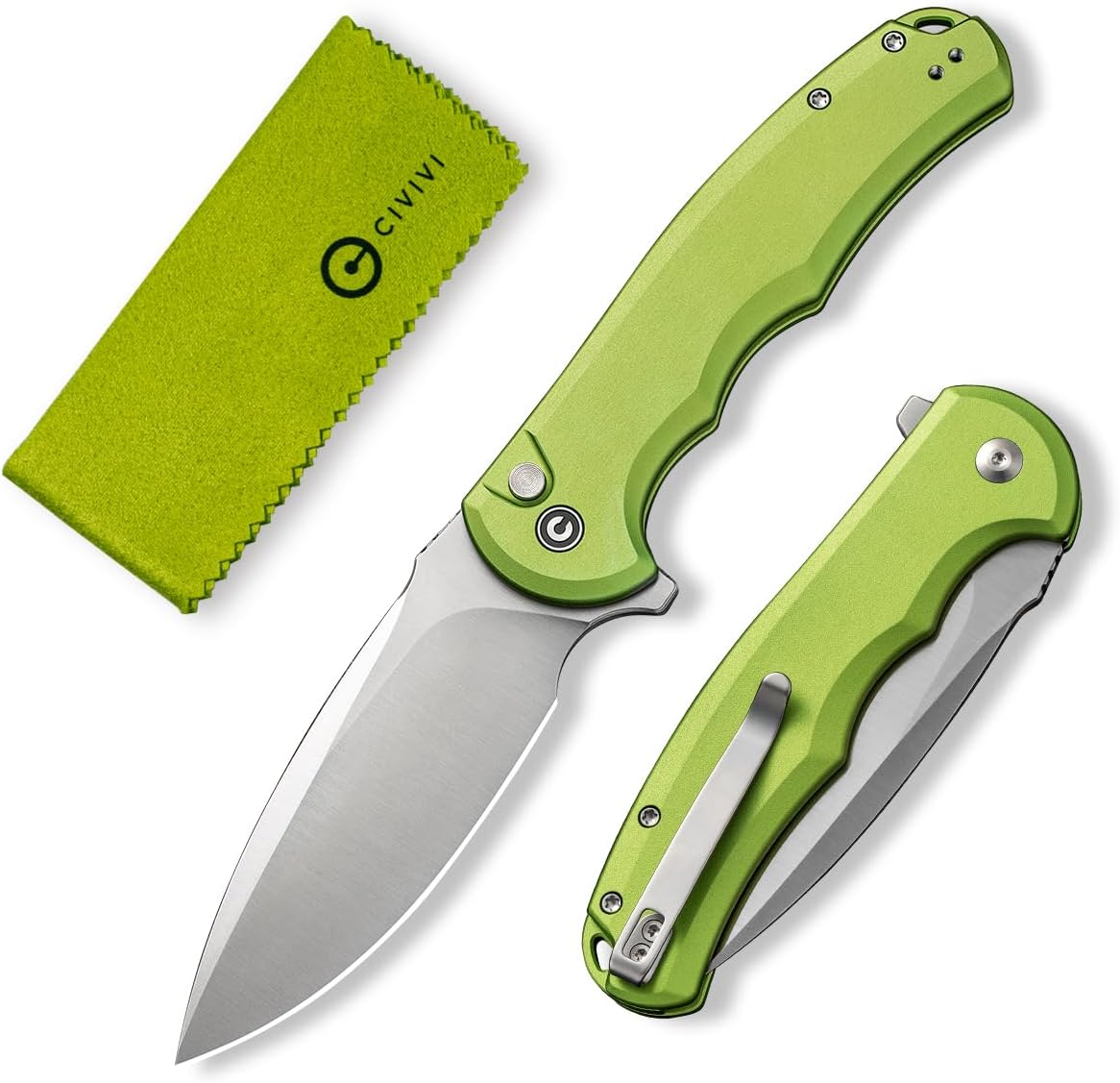 CIVIVI Button Lock Praxis Pocket Knife for Everyday Carry