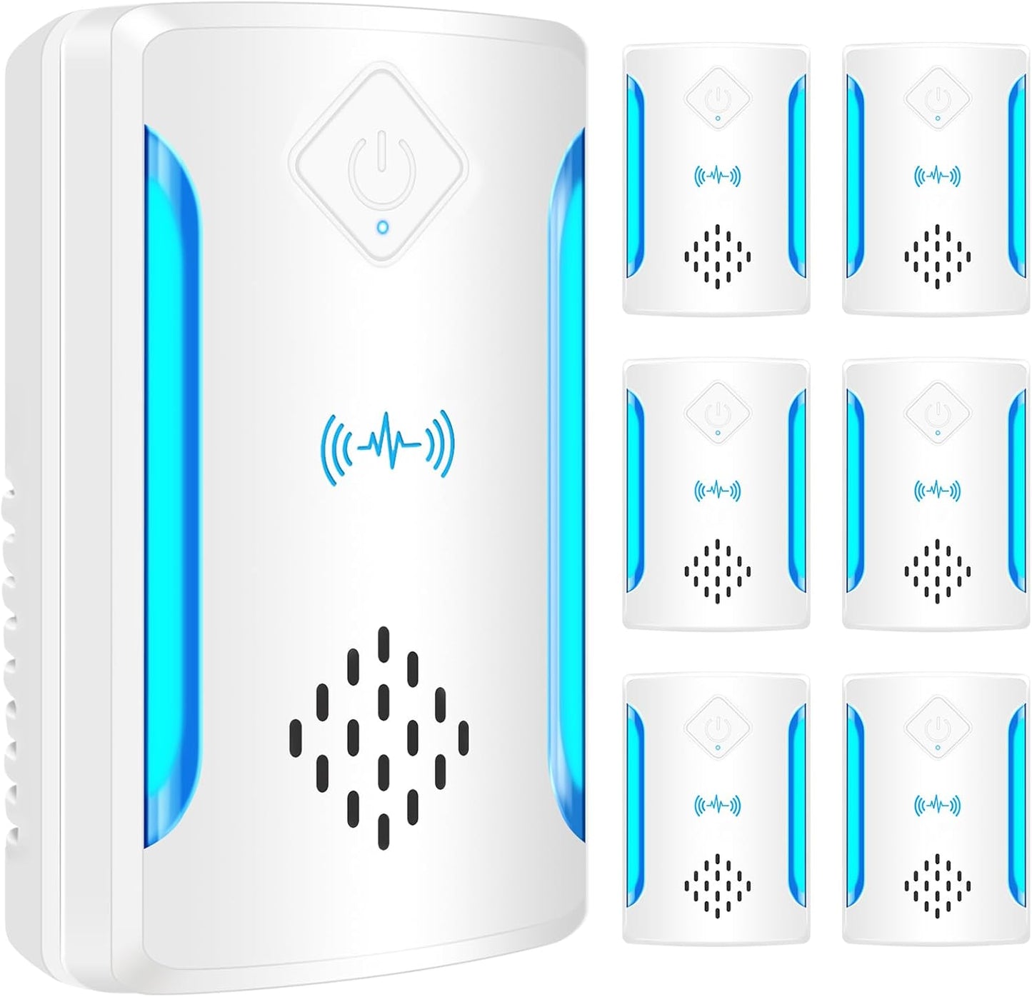 BOZFLY Ultrasonic Pest Repeller: 2 Modes, Plug-in Control