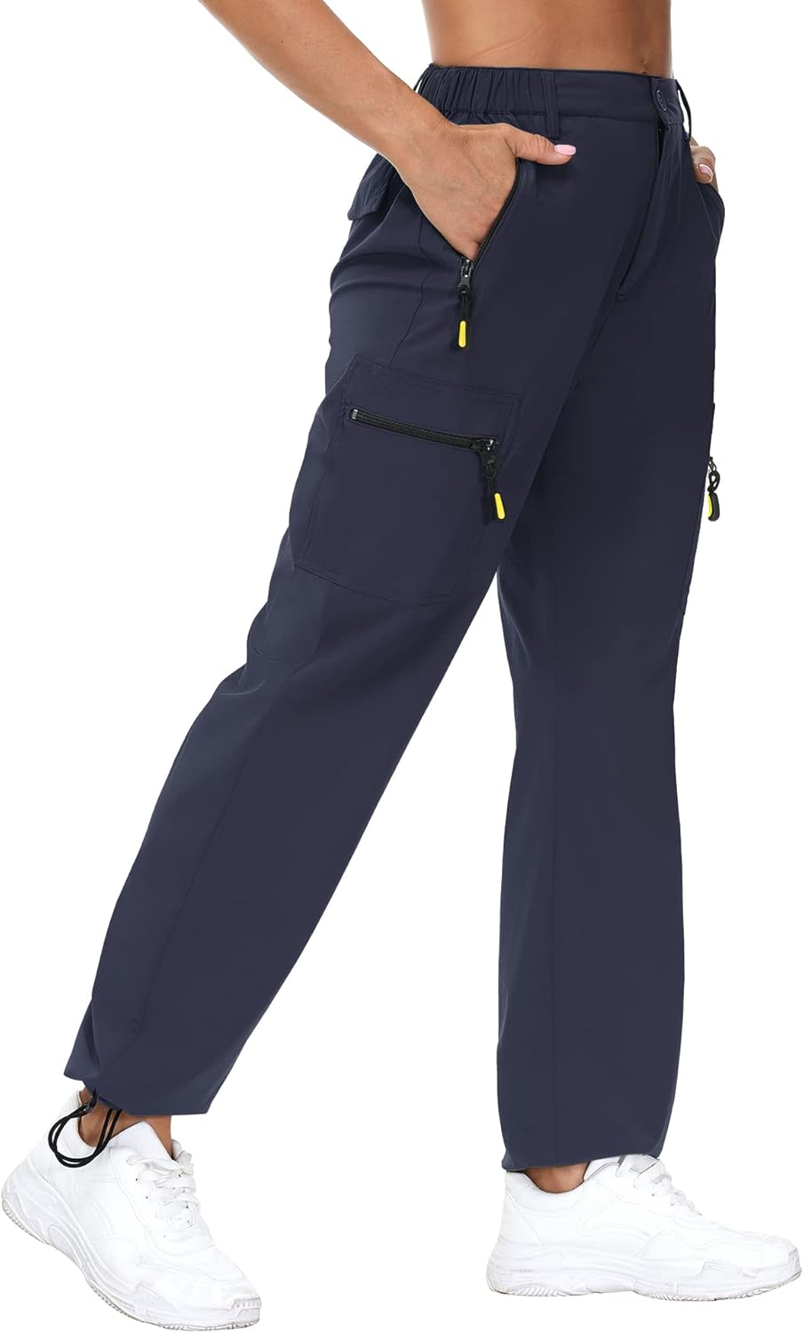 Lightweight Quick Dry Women's Hiking Cargo Pants for Outdoor Fun