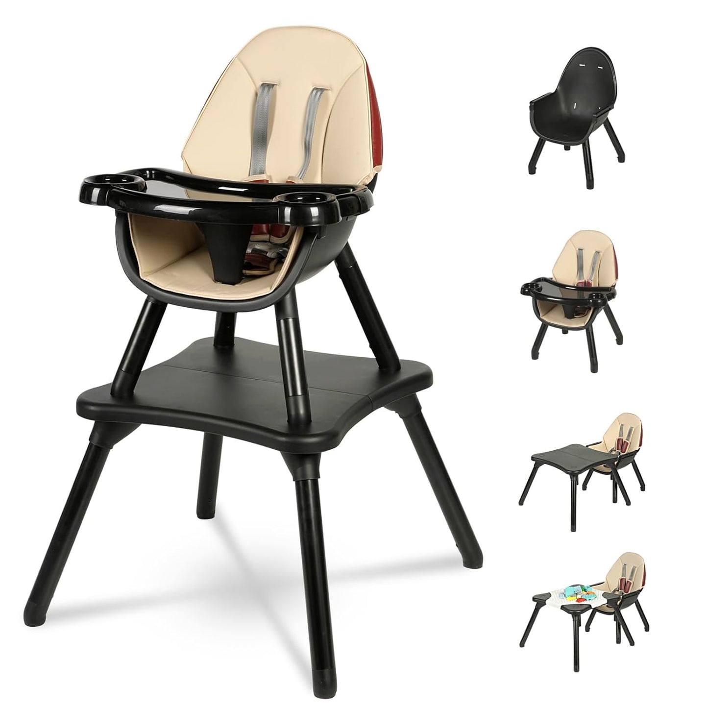 GoFirst 6-in-1 Baby High Chair - Ultimate Versatility