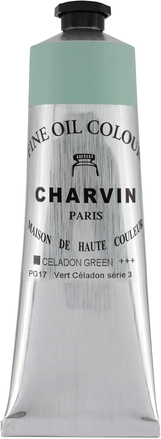 Charvin Professional Artist Quality Oil Paints in Celadon Green