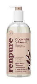 Renpure Coconut & Vitamin E Moisturize and Replenish Shampoo - Silky
