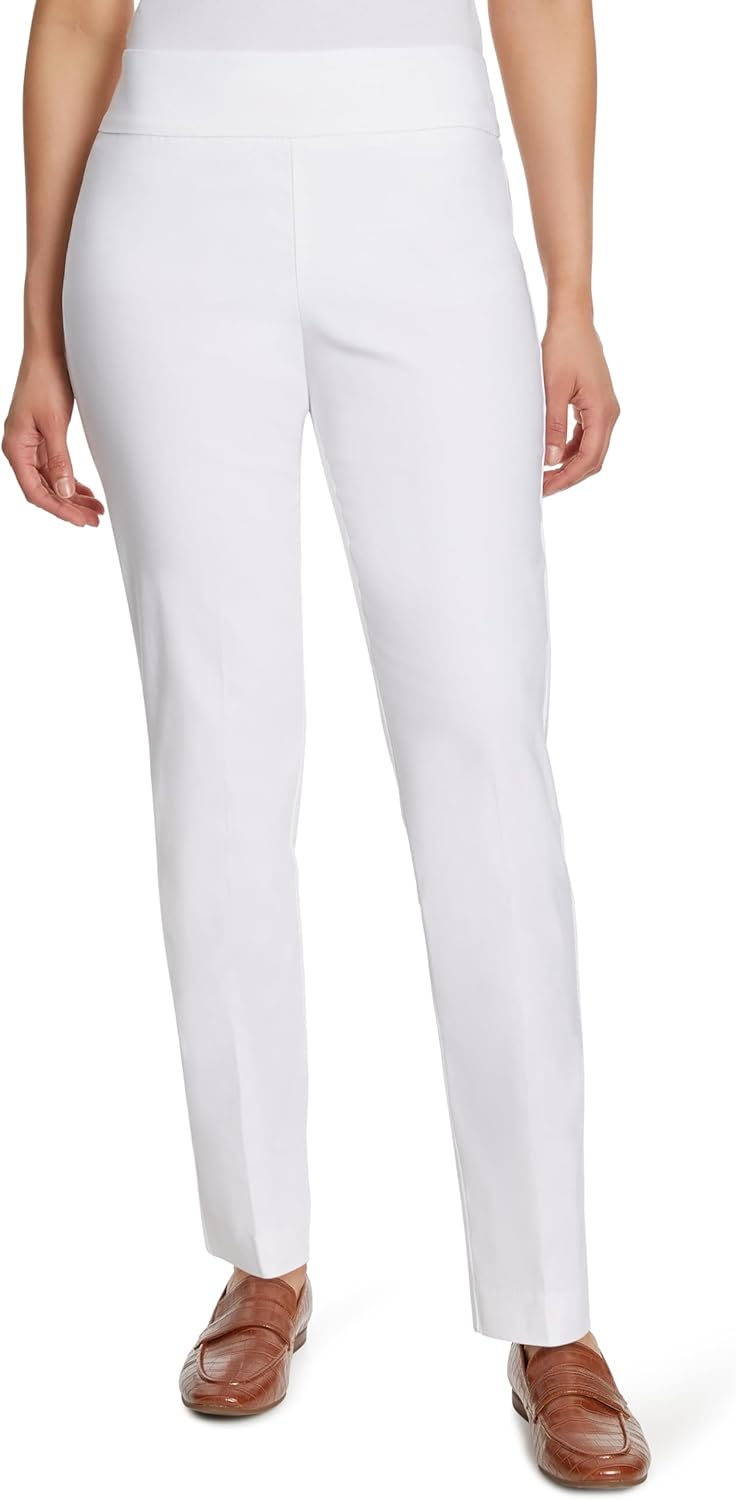 Gloria Vanderbilt Women's Pull on Tummy Slimmer Trouser Pant
