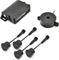 Promata PS02 Car Rear Parking Sensor Kit with Buzzer - Reliable 58KHz