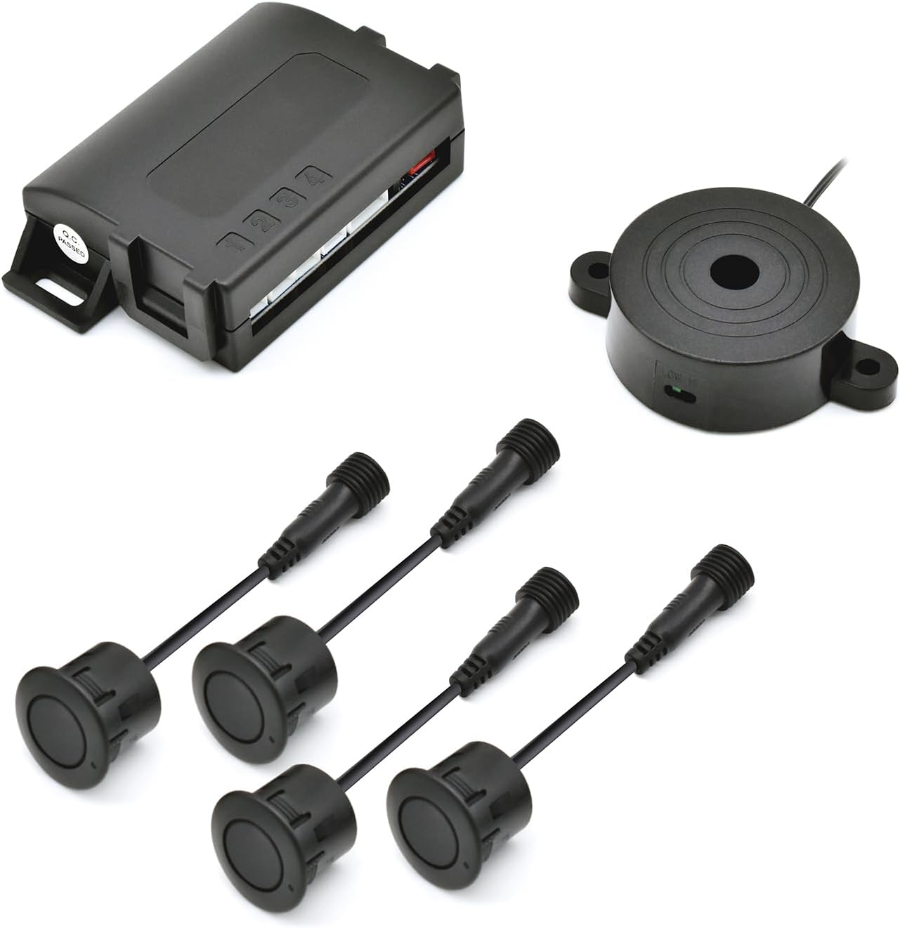 Promata PS02 Car Rear Parking Sensor Kit with Buzzer and Features