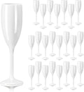 Elegant Unbreakable Champagne Flutes for Stylish Celebrations