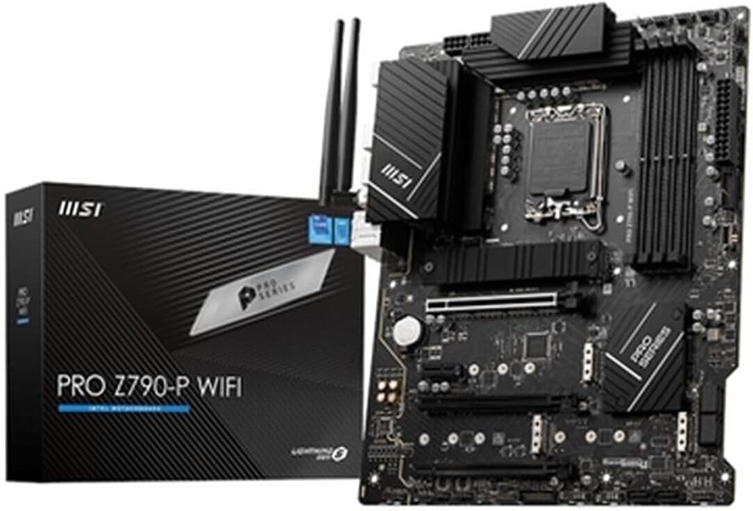 MSI PRO Z790-P WiFi Motherboard for Intel Processors and DDR5