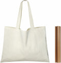 Large Natural Cotton Tote Bags for Versatile Use and Printing