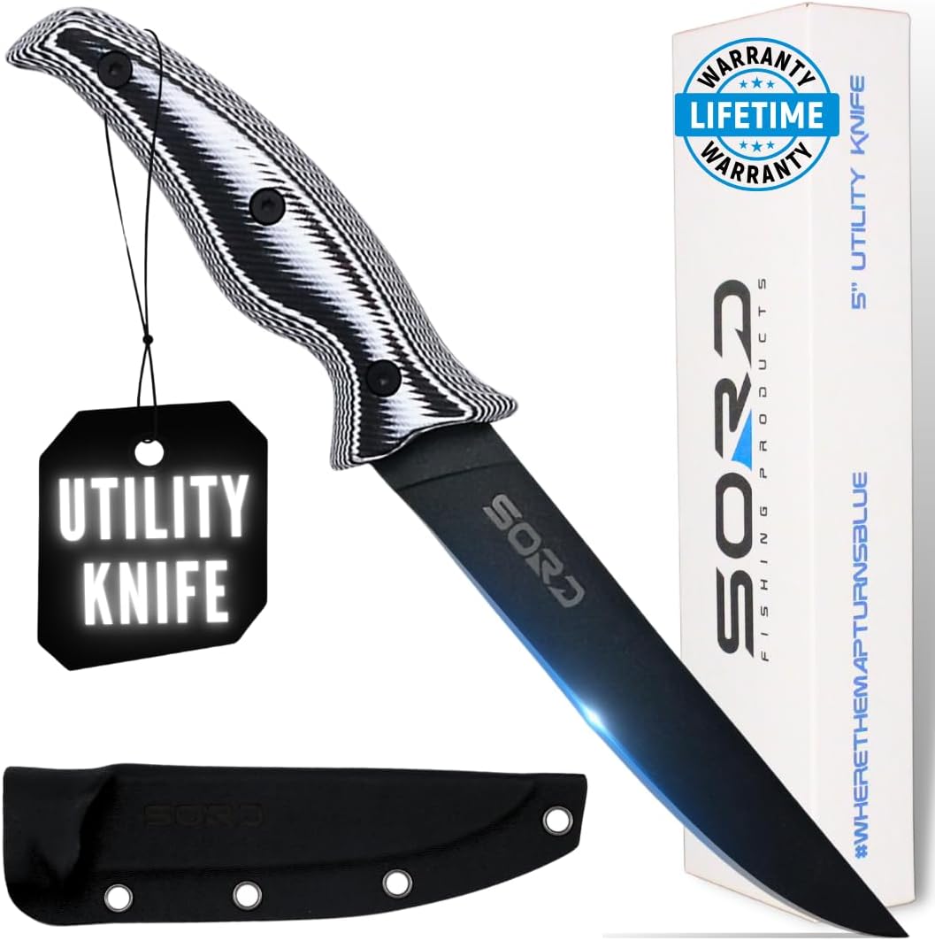 SORD Fillet Knife - Razor Sharp Boning Knife for Fishing Tasks