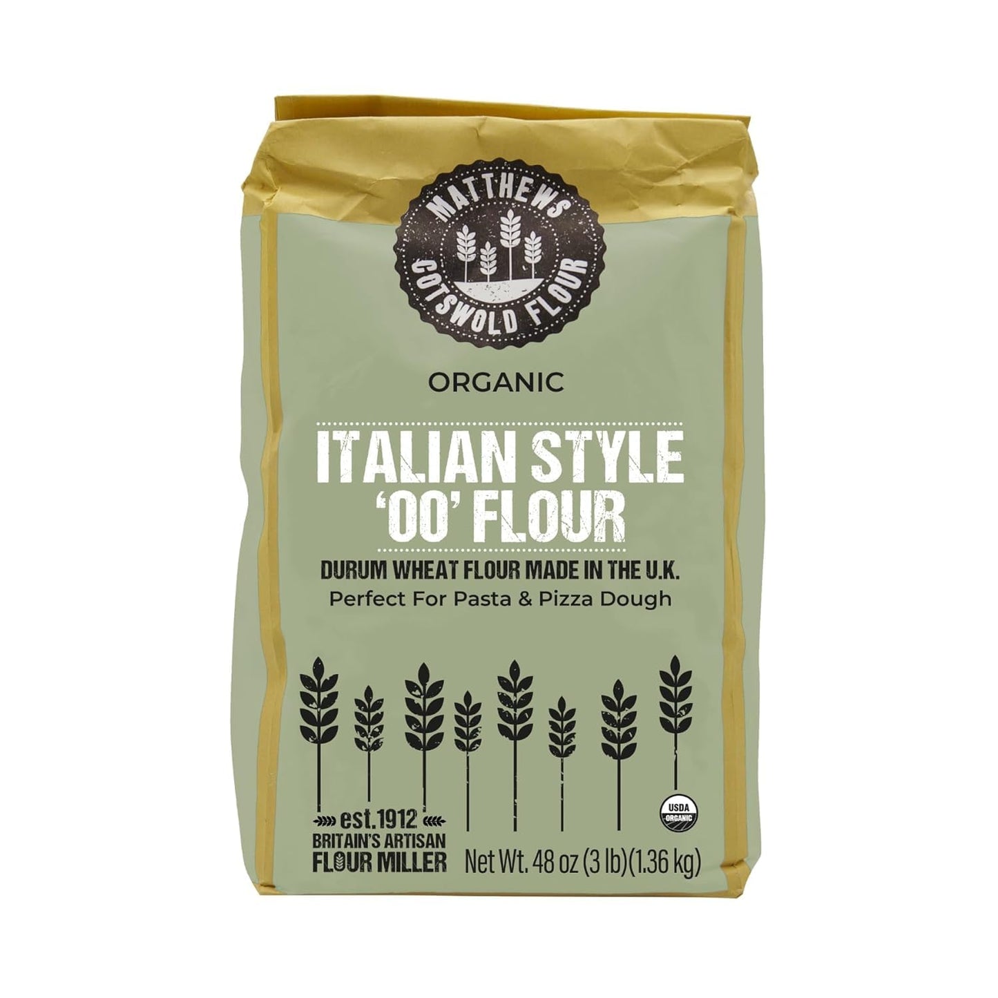 Matthews Cotswold Organic Italian Tipo '00ft Flour for Pizza