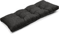 36 Inch Classic Solid Color Bench Cushion with Ties - Super Soft