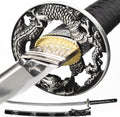 YONG XIN SWORD Samurai Katana Sword - Handmade Damascus/Carbon