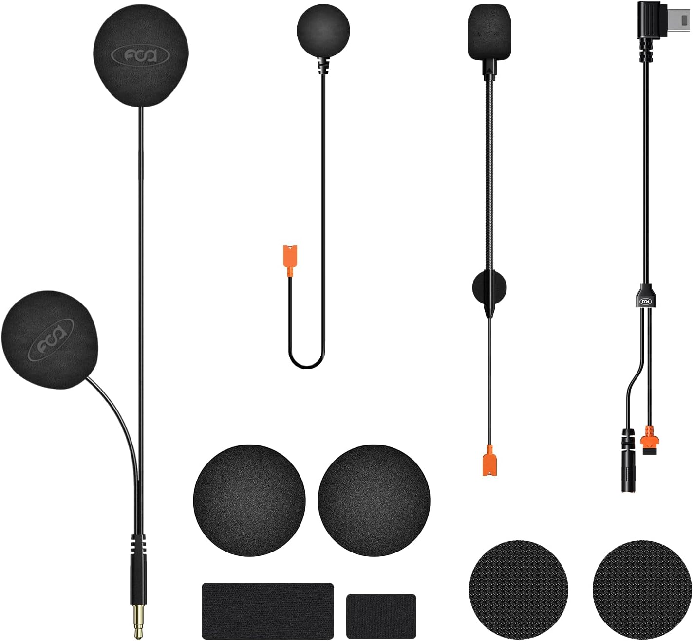 Fodsports FX8 PRO Motorcycle Bluetooth Intercom Speaker Cable
