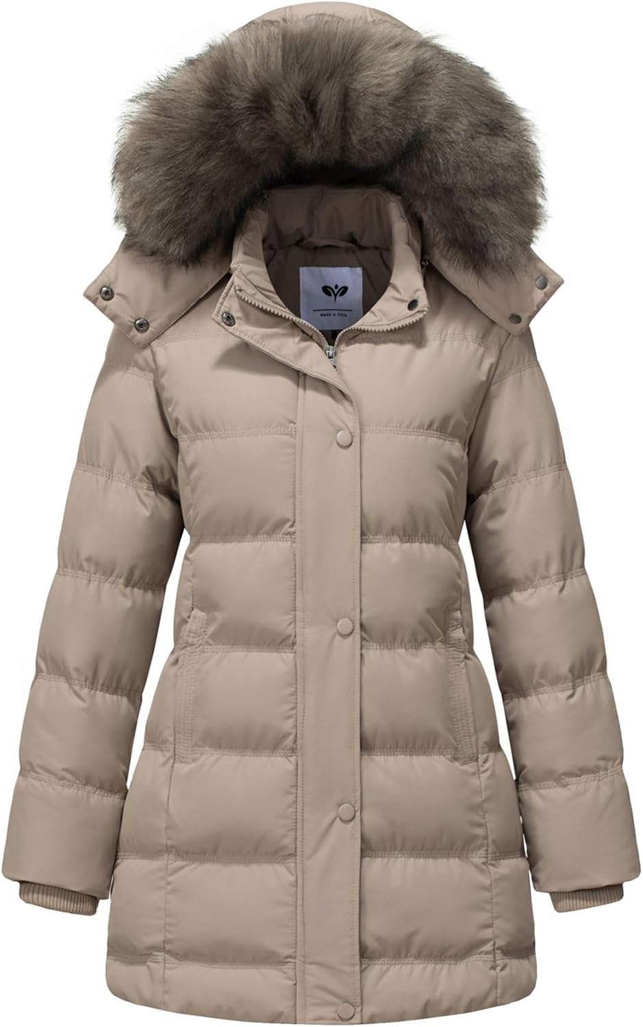 GGleaf Women's Hooded Warm Winter Coat for Stylish Comfort