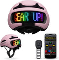 Bike Helmet with Light - LED Display Helmet for Safer Rides
