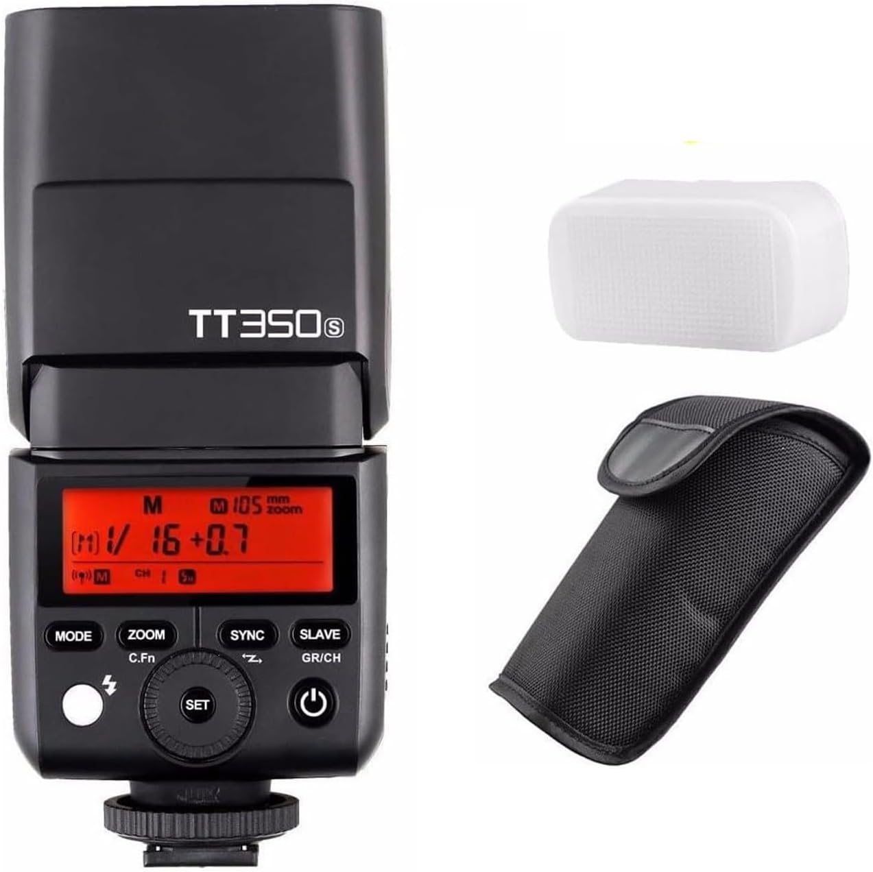 Godox TT350S Flash for Sony Cameras with TTL and HSS Features