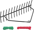 Aquatic Weed Rake 24 in Double Sided Lake Rake - Easy Muck Clearing