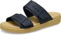 Crocs Women's Brooklyn Buckle Low Wedges - LiteRide Comfort Platform