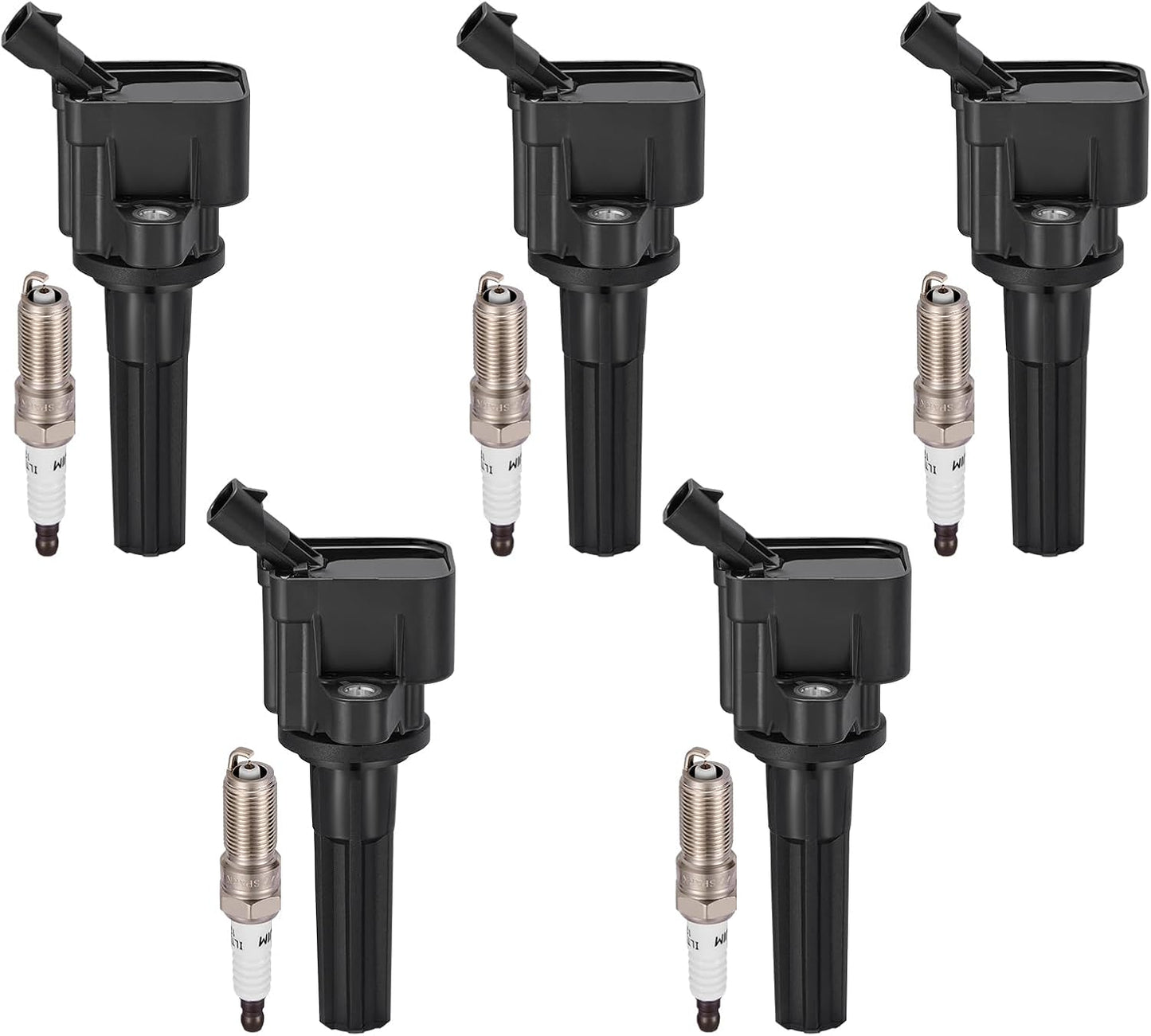 Set of 6 Ignition Coil Pack and Spark Plugs for GMC Envoy XL