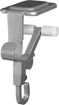 Fireplace Stocking and Garland Hanger - Dual Hooks, Adjustable Fit