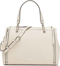 Calvin Klein Bubble Lamb Satchel for Women - Vegan Leather Organizer