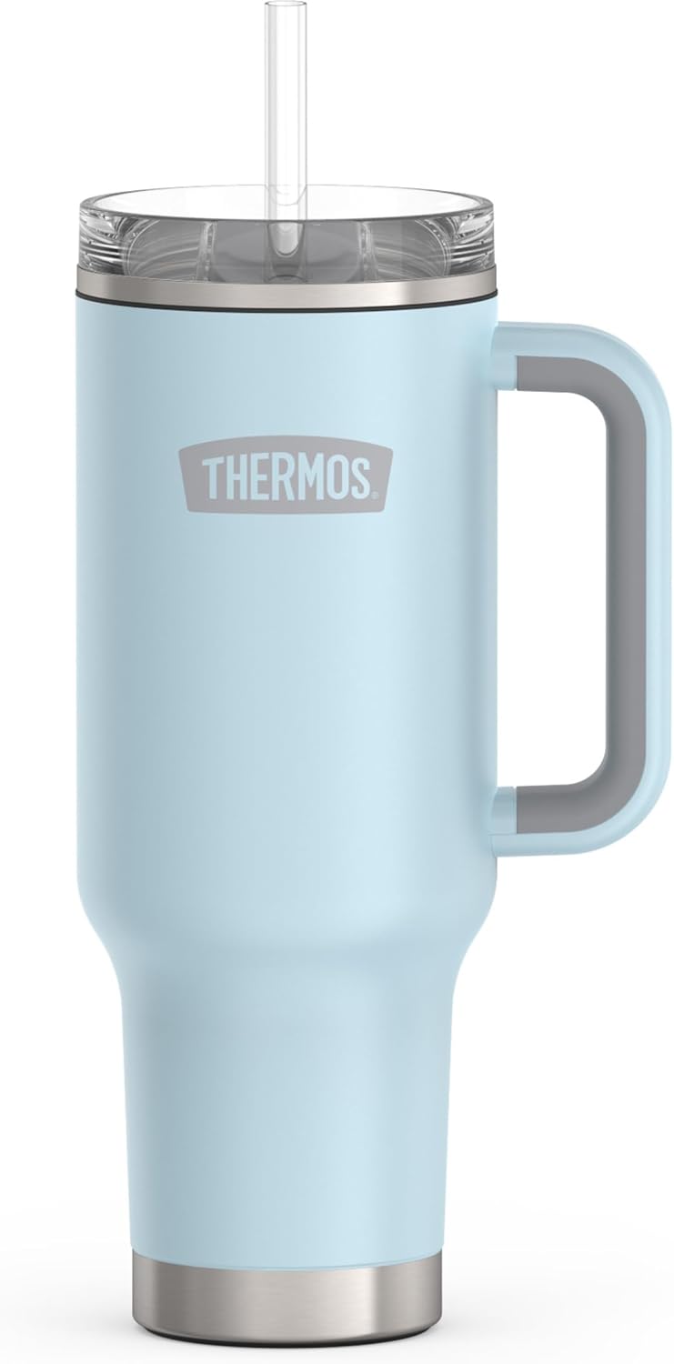 THERMOS Stainless Steel Cup Holder Mug - 40 Ounce Insulated Tumbler