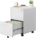LVSTEEL 2 Drawer File Cabinet with Lock for Home Office