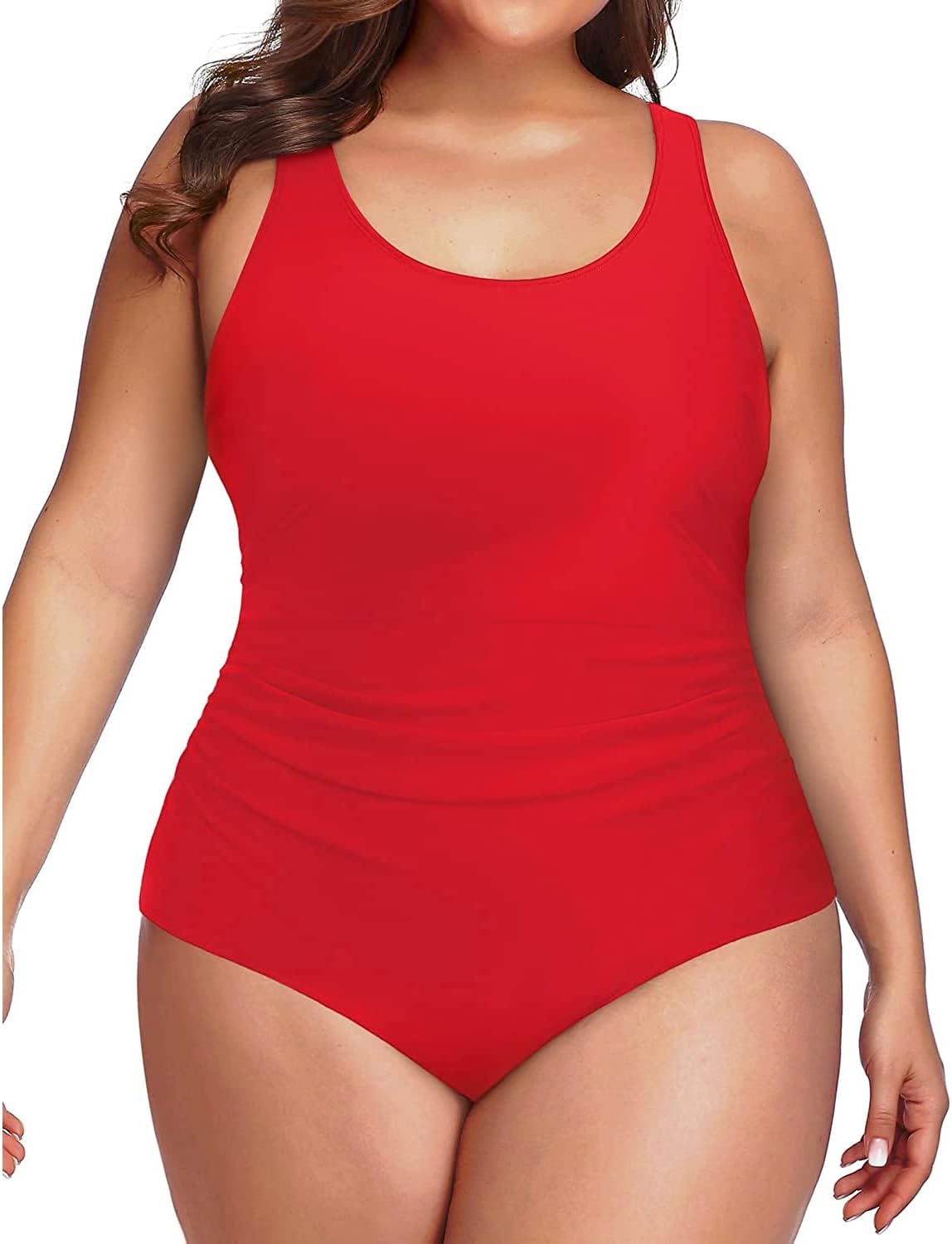 Daci Women Plus Size One Piece Swimsuit for Athletic Style