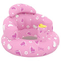 Stable & Portable Inflatable Baby Chair with Built-In Pump - Ideal for Babies 3-36 Months