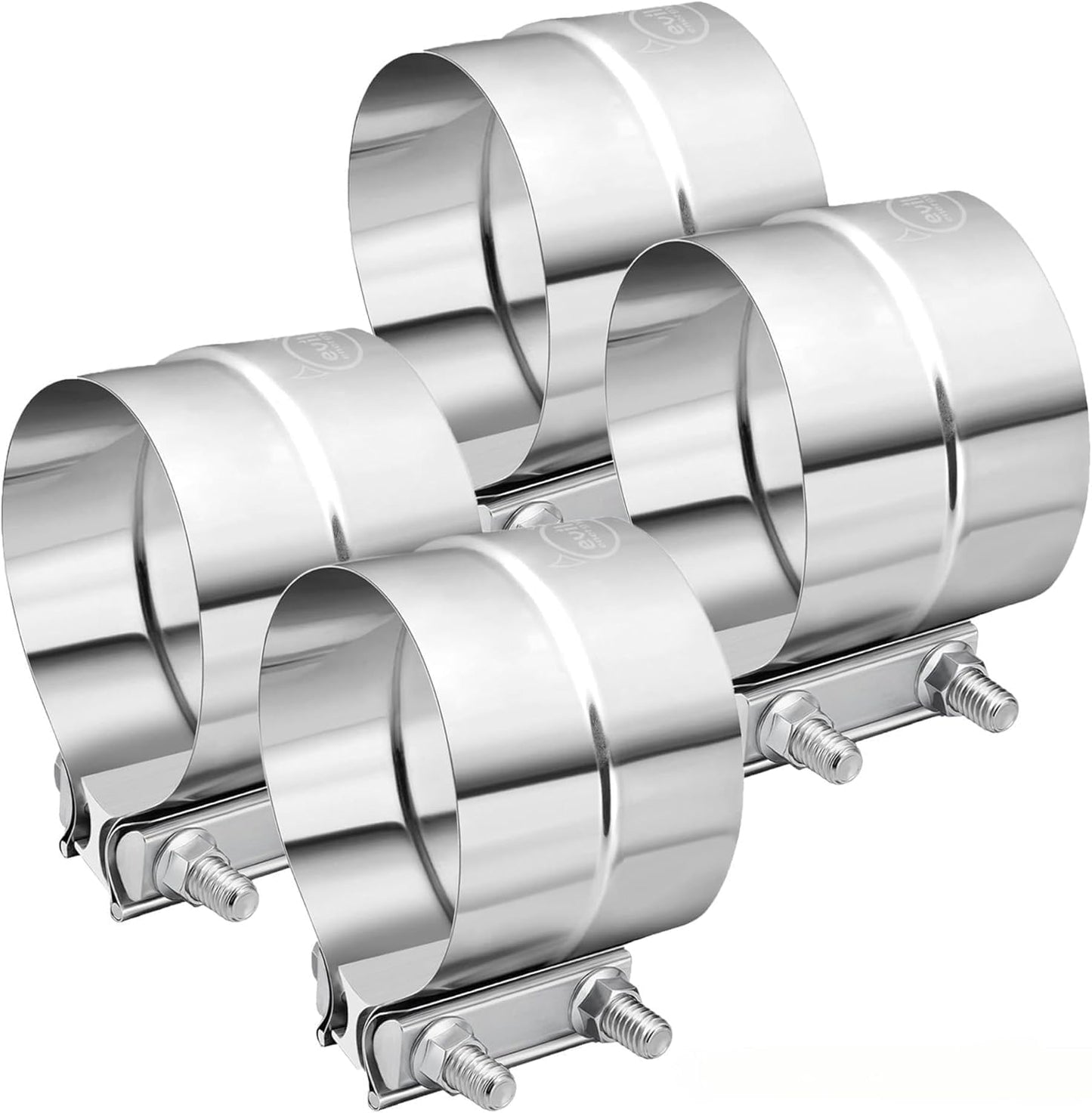 4ft' Exhaust Clamp for Pipes and Mufflers - Durable Stainless Steel