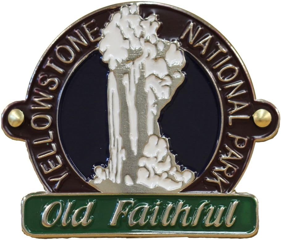 Old Faithful Hiking Stick Medallion: Preserve Your Adventure!