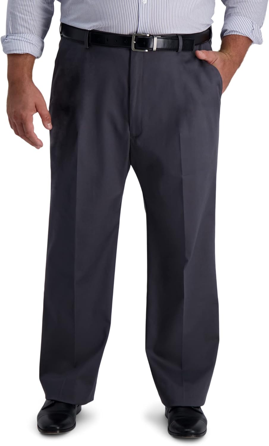 Haggar Men's Iron Free Premium Khaki Classic Fit Casual Pant