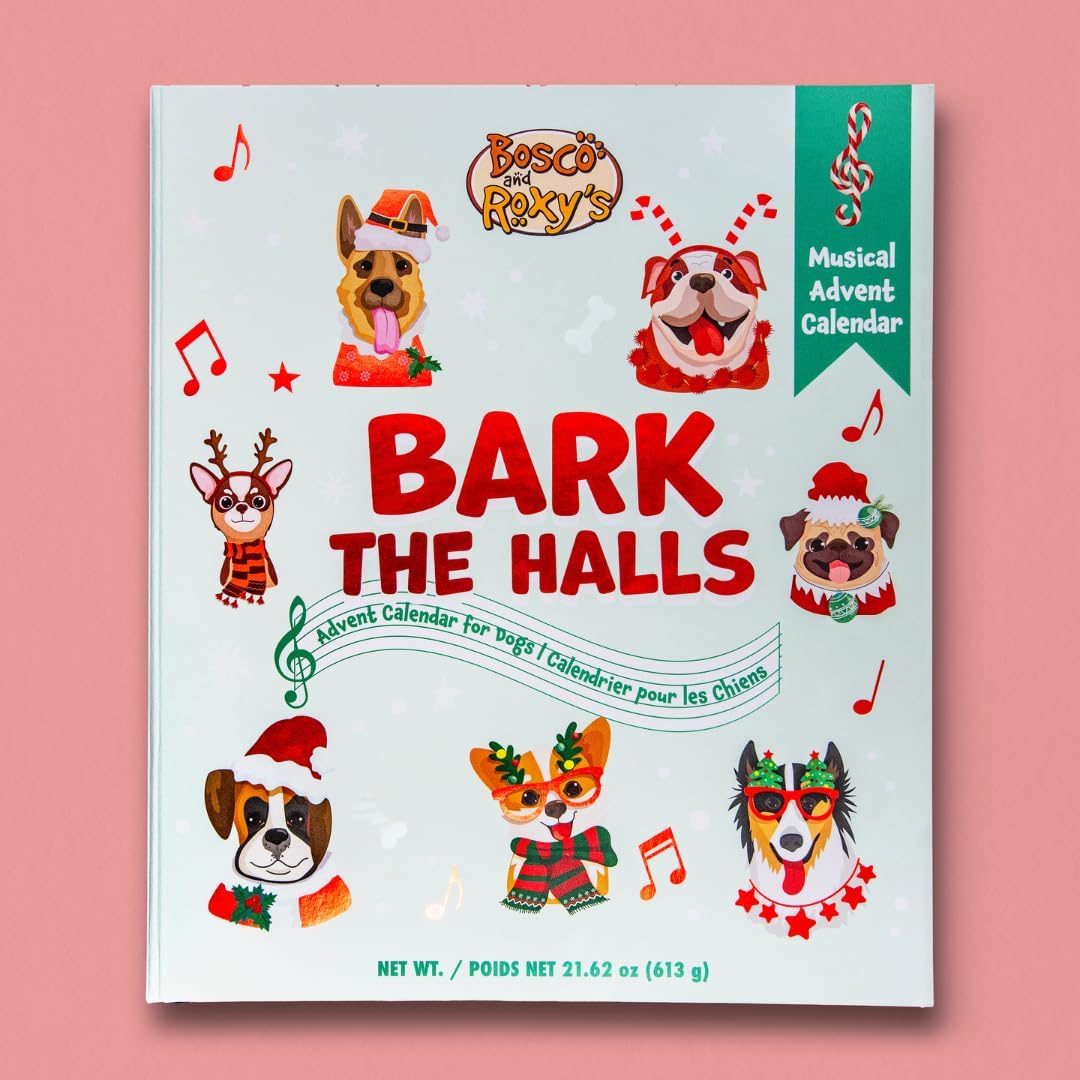 Wufers Singing Advent Calendar for Dogs - 24 Day Countdown
