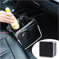 Foldable Car Trash Can Bin - 1.85 Gallon Compact Hanging Organizer