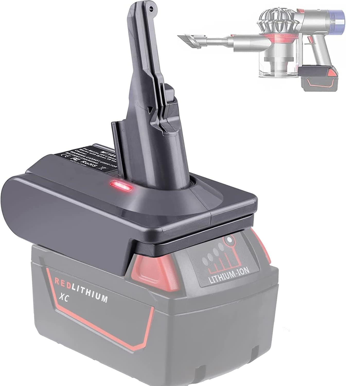 Dyson V8 Adapter for Milwaukee M18 - Versatile Compatibility