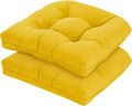 19x19 Outdoor Chair Cushions Set of 2 for Patio Comfort