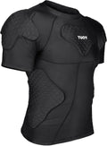 Men's Padded Compression Shirt Rib & Sternum Guard - Game Protection