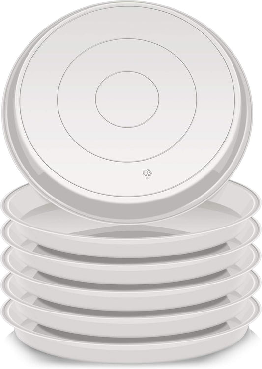 22 Inch Plant Saucer Set of 6 - Durable and Versatile Trays