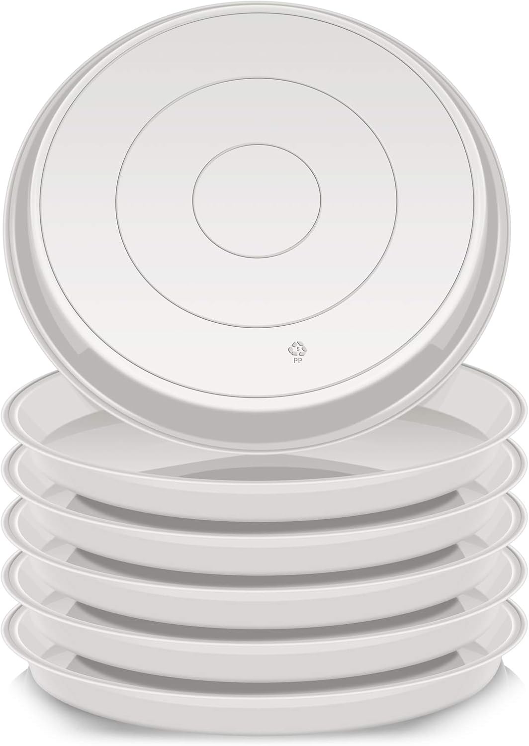20 Inch Plant Saucer Set - Durable Trays for Indoor and Outdoor Use