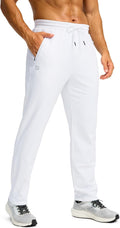 Men's Fleece Lined Winter Joggers - Water Resistant Warm Pants